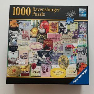 Wine Label 1000 Piece Ravensburger Puzzle